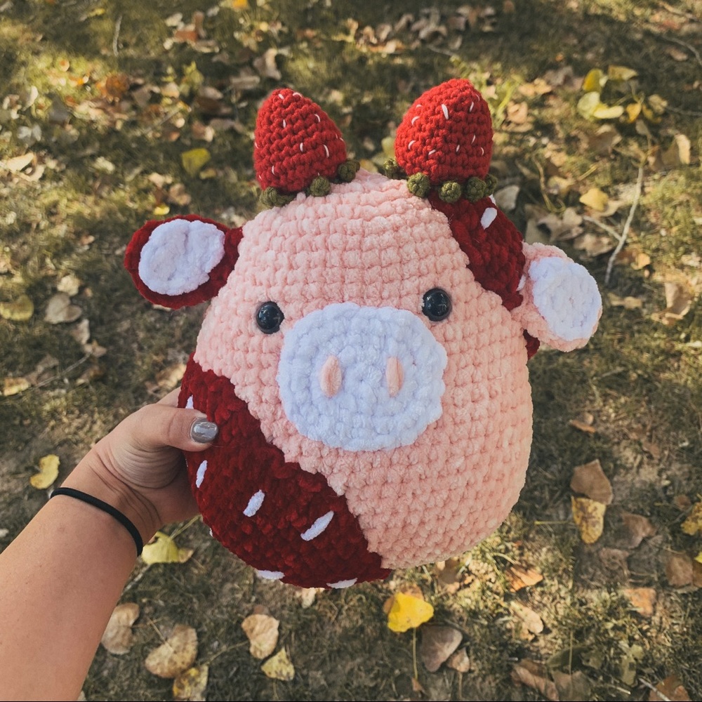 Strawberry cow